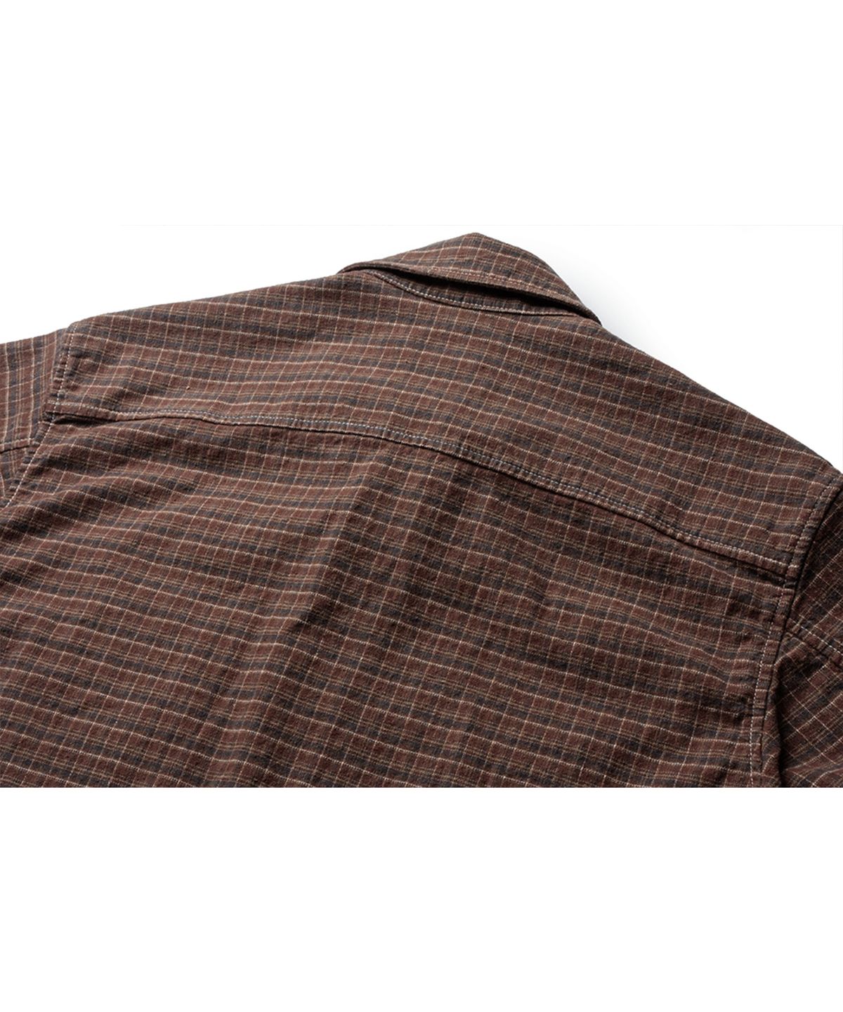 더 레스큐(THE RESQ) FLANNEL TEDDY SHIRT [VINTAGE AMBER]