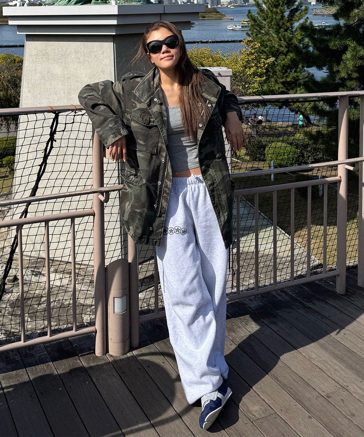 더뮤지엄비지터(THEMUSEUMVISITOR) M-65 ZIPPER FIELD JACKET (CAMO)