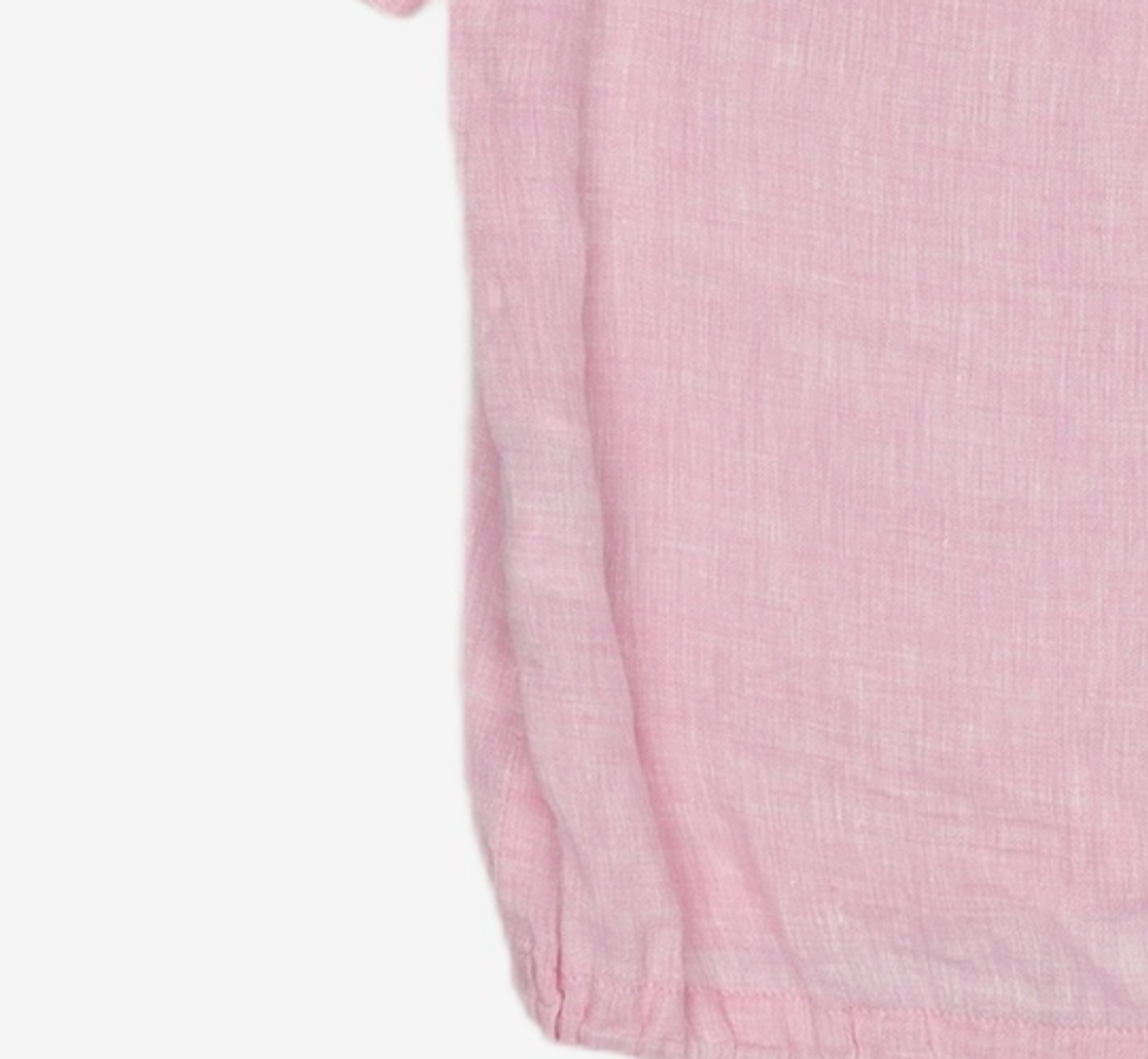 빈폴키즈(BEANPOLE KIDS) 핑크 리넨 솔리드 칼라 블라우스 (BI1365G01X) 145