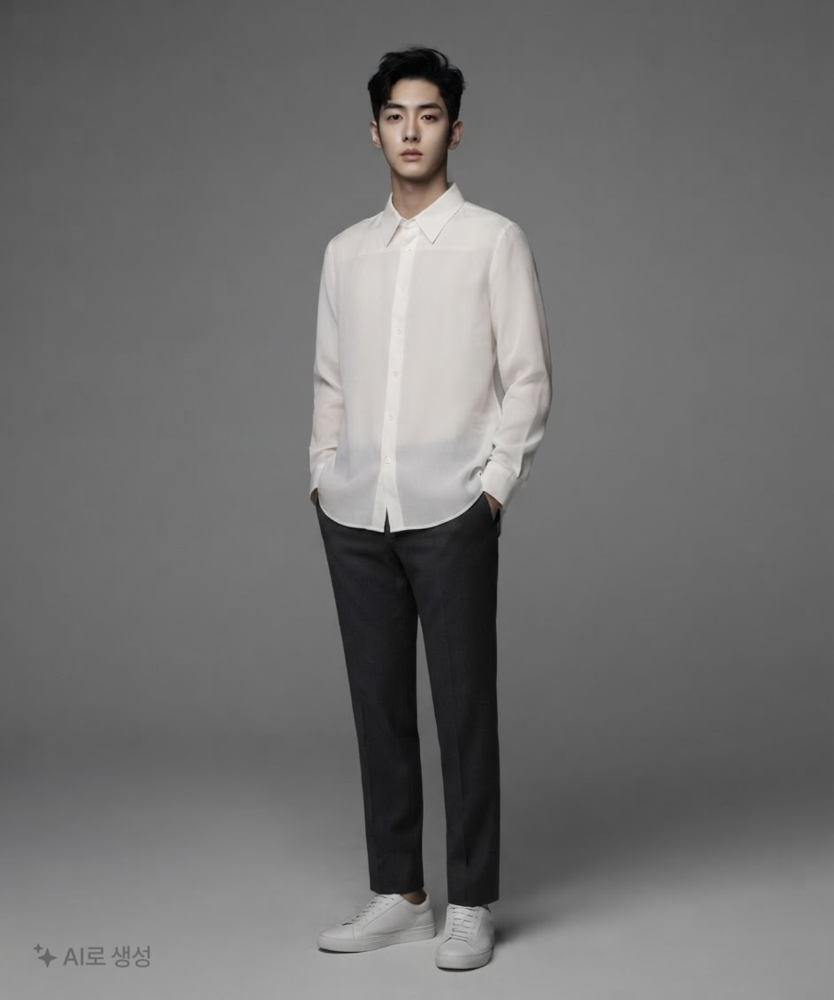 무신사 스탠다드(MUSINSA STANDARD) 캐주얼 셔츠 L