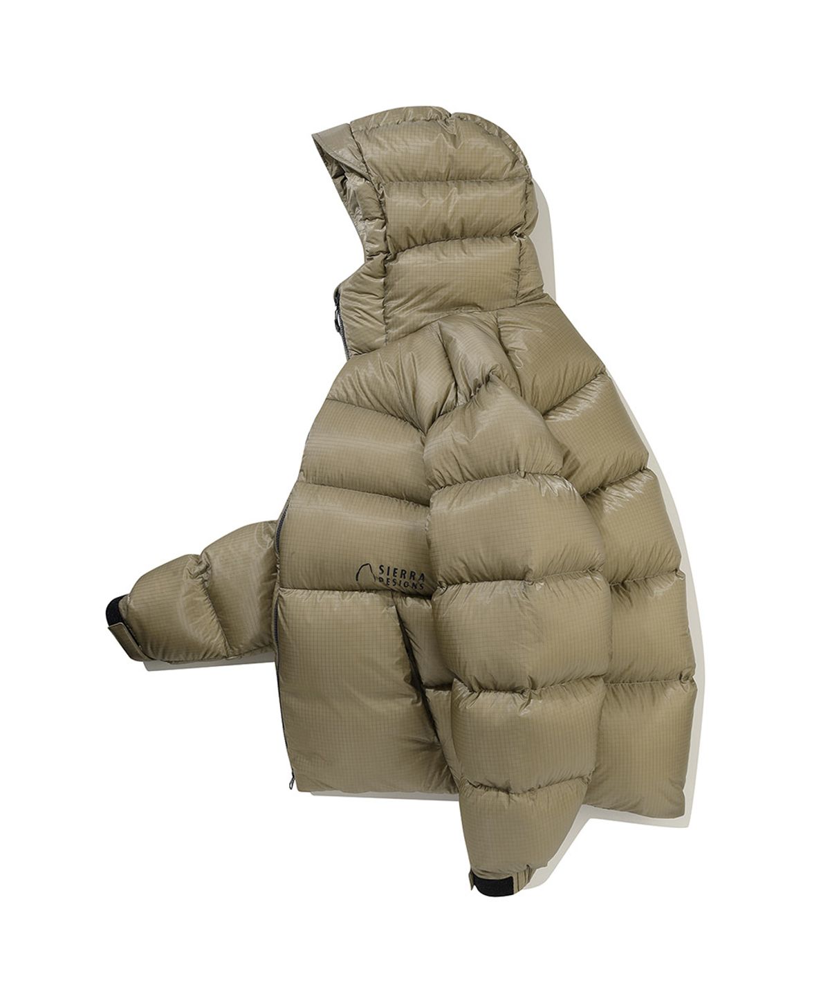 시에라디자인(SIERRA DESIGNS) 문로버 코듀라 구스다운 후드자켓 BEIGE