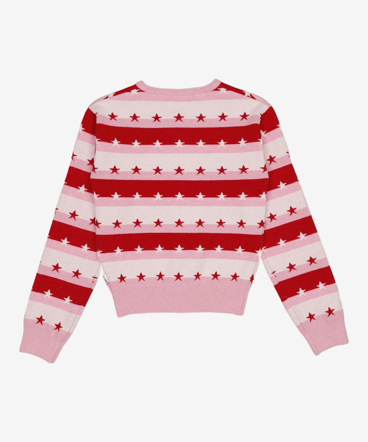 유희(YOUHEE) STAR STRIPE CARDIGAN PINK FREE