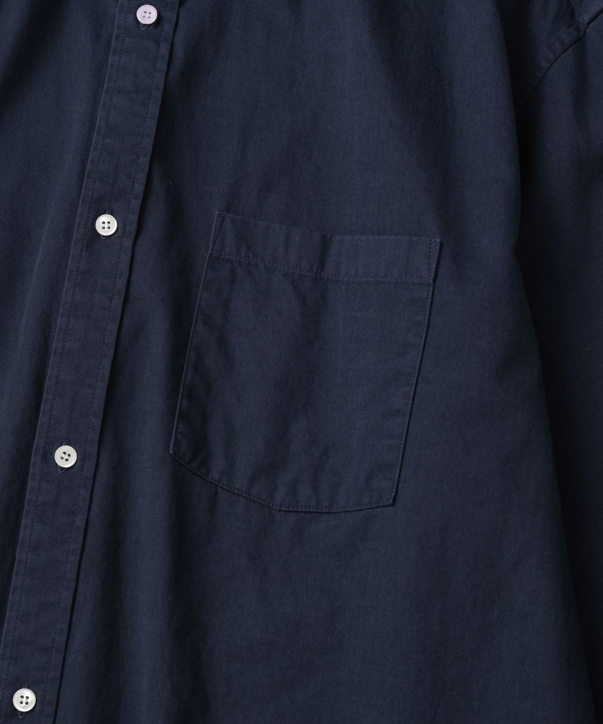 와기(WHAGI) Vintage Regular Collar Shirt (Vintage Navy)