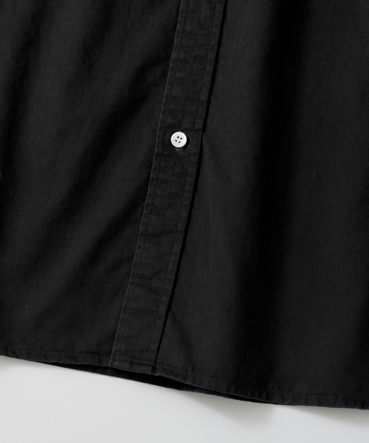 와기(WHAGI) Vintage Regular Collar Shirt (Vintage Black)