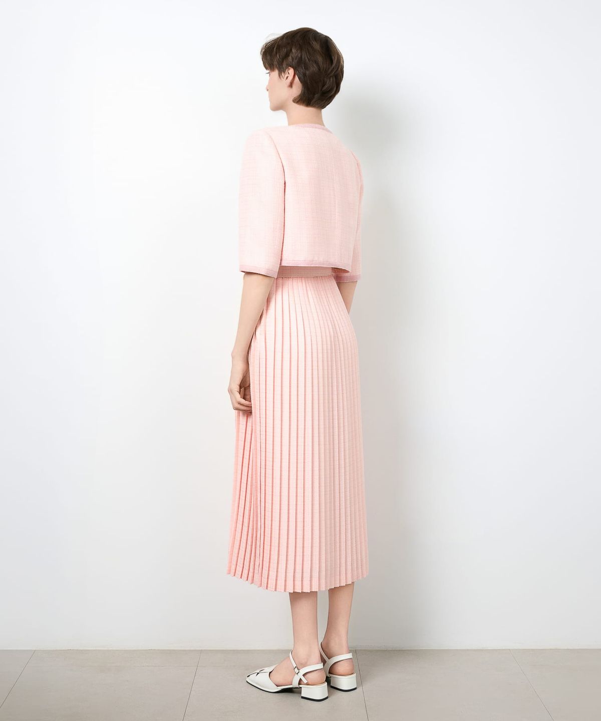 로에(LEAUET) Elle Tweed Jacket + Skirt (2pcs) 2colors
