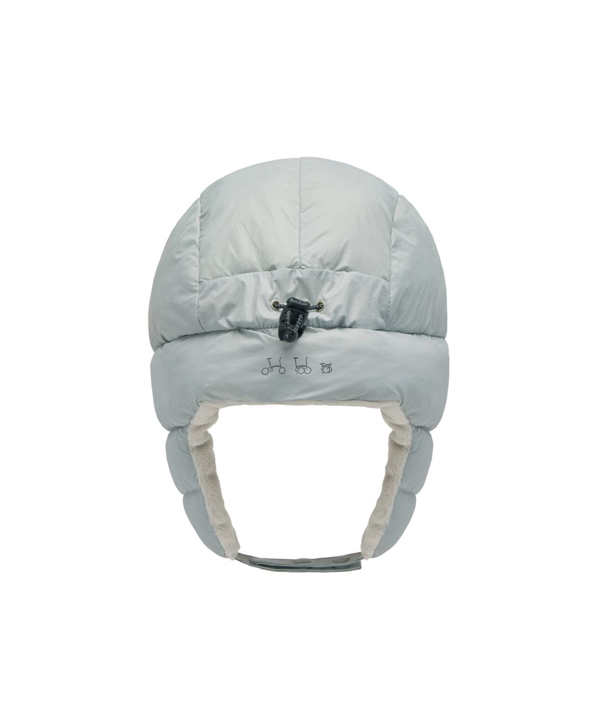 브롬톤 런던(BROMPTON LONDON) PADDED EAR FLAP CAP - BLUE GREY (P265AHA124)