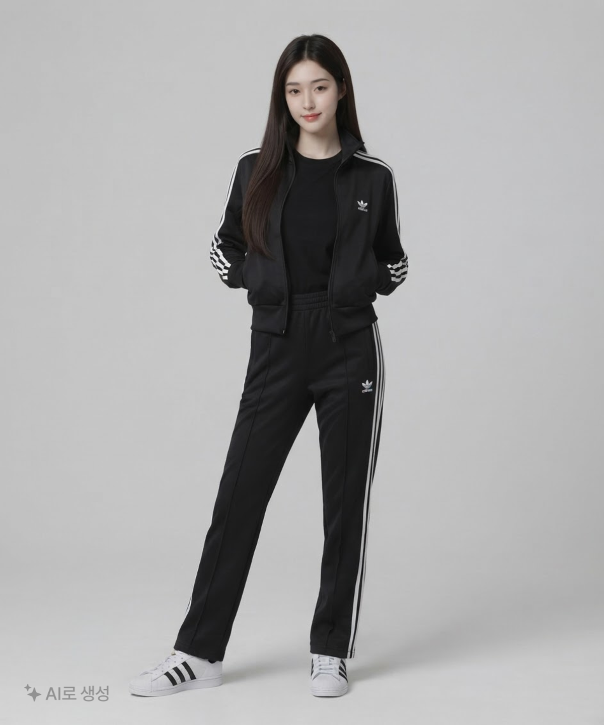 아디다스(ADIDAS) 파이어버드 트랙탑 - 블랙 / IL8764 L