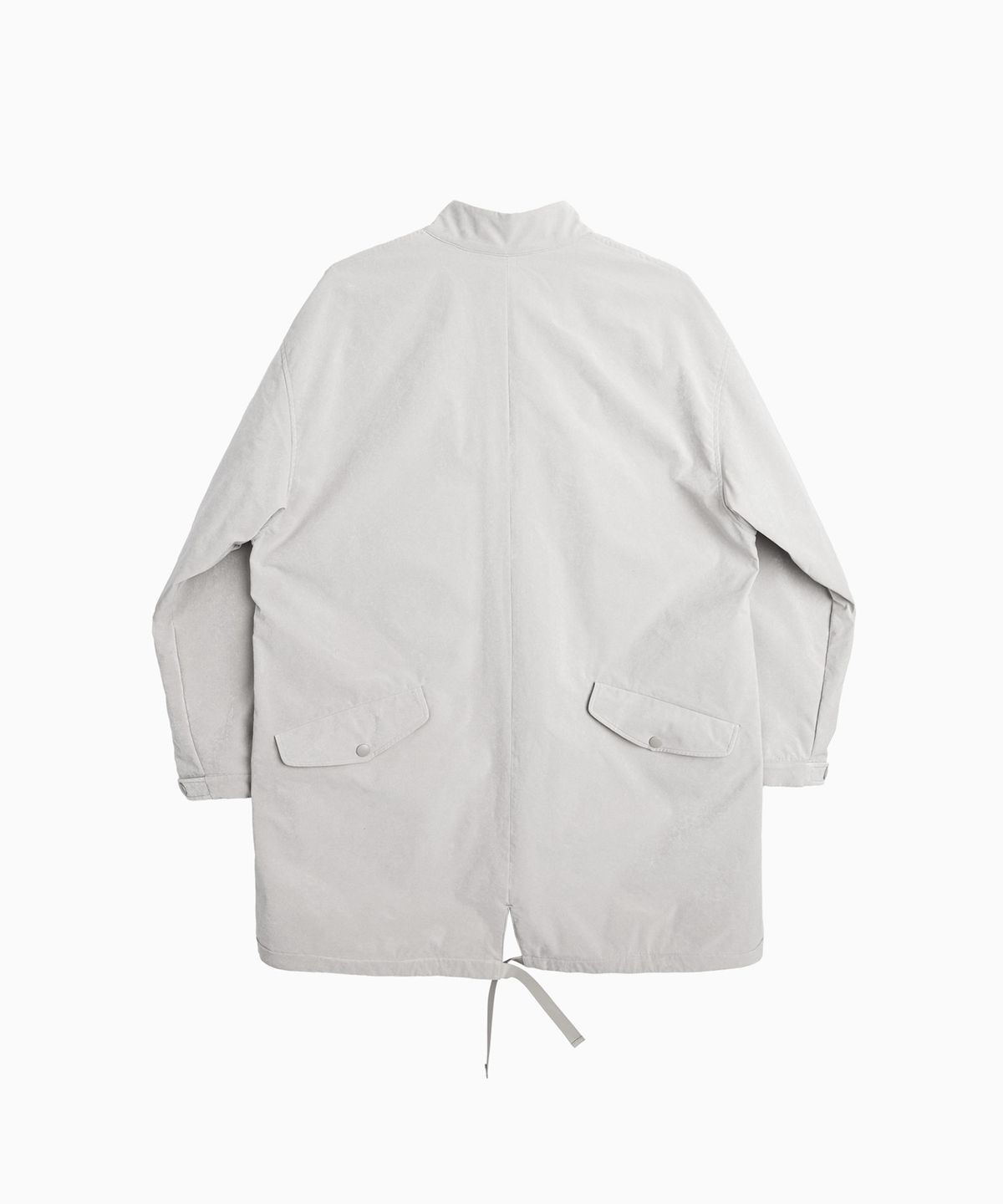 인블랭크(INBLANK) V-Pocket  Mac  Coat _Light  Gray