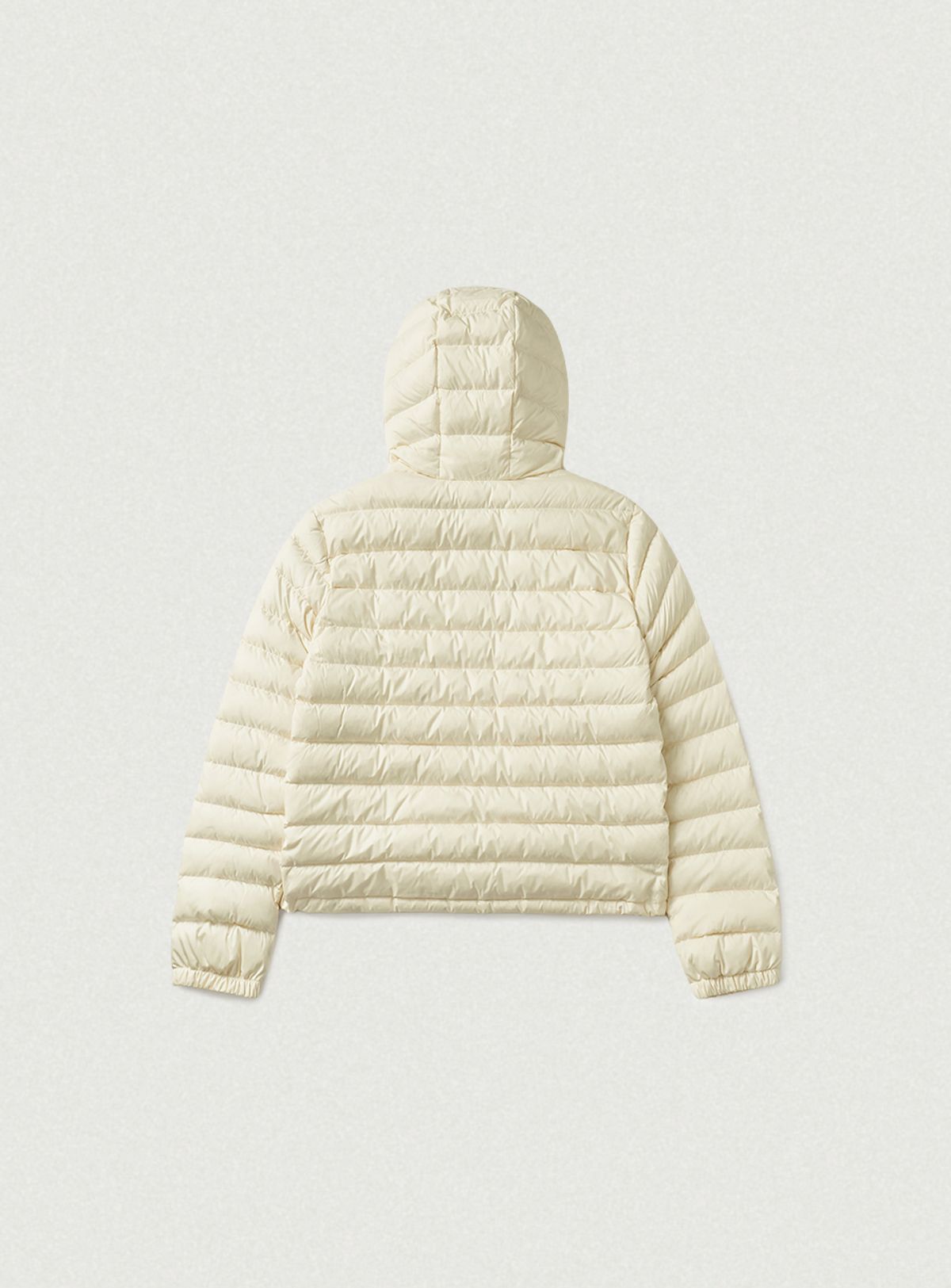 더바넷(THEBARNNET) Pebble Light Goose Down Hoodie Jacket_Cream