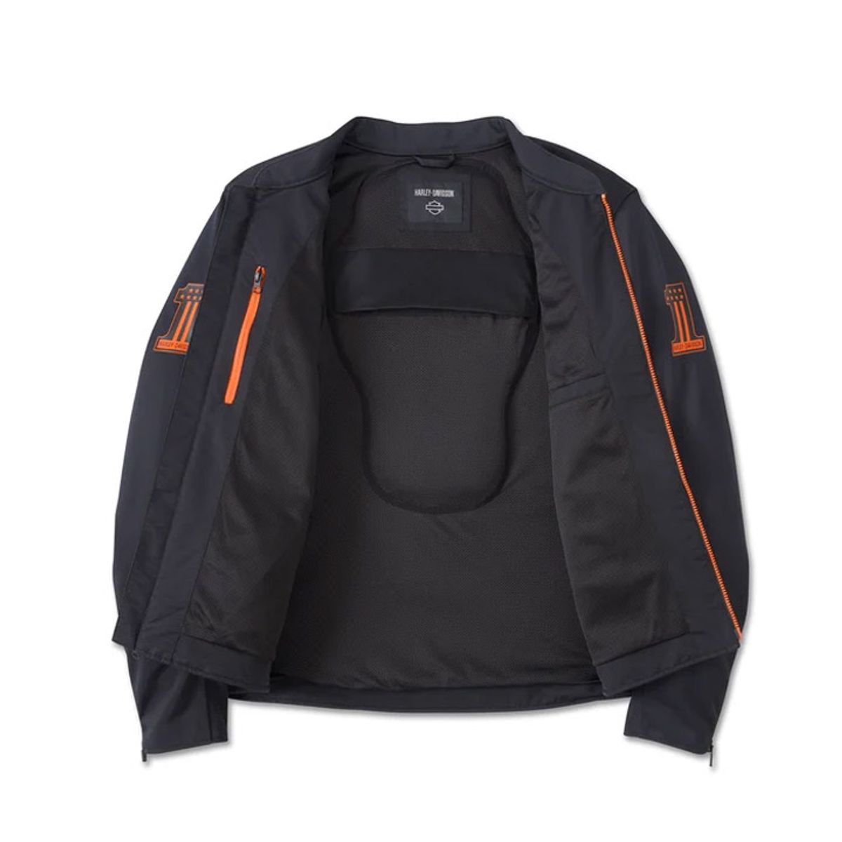 할리데이비슨(HARLEY-DAVIDSON) 남성 제퍼 2.0 메시 라이딩재킷 BLACK