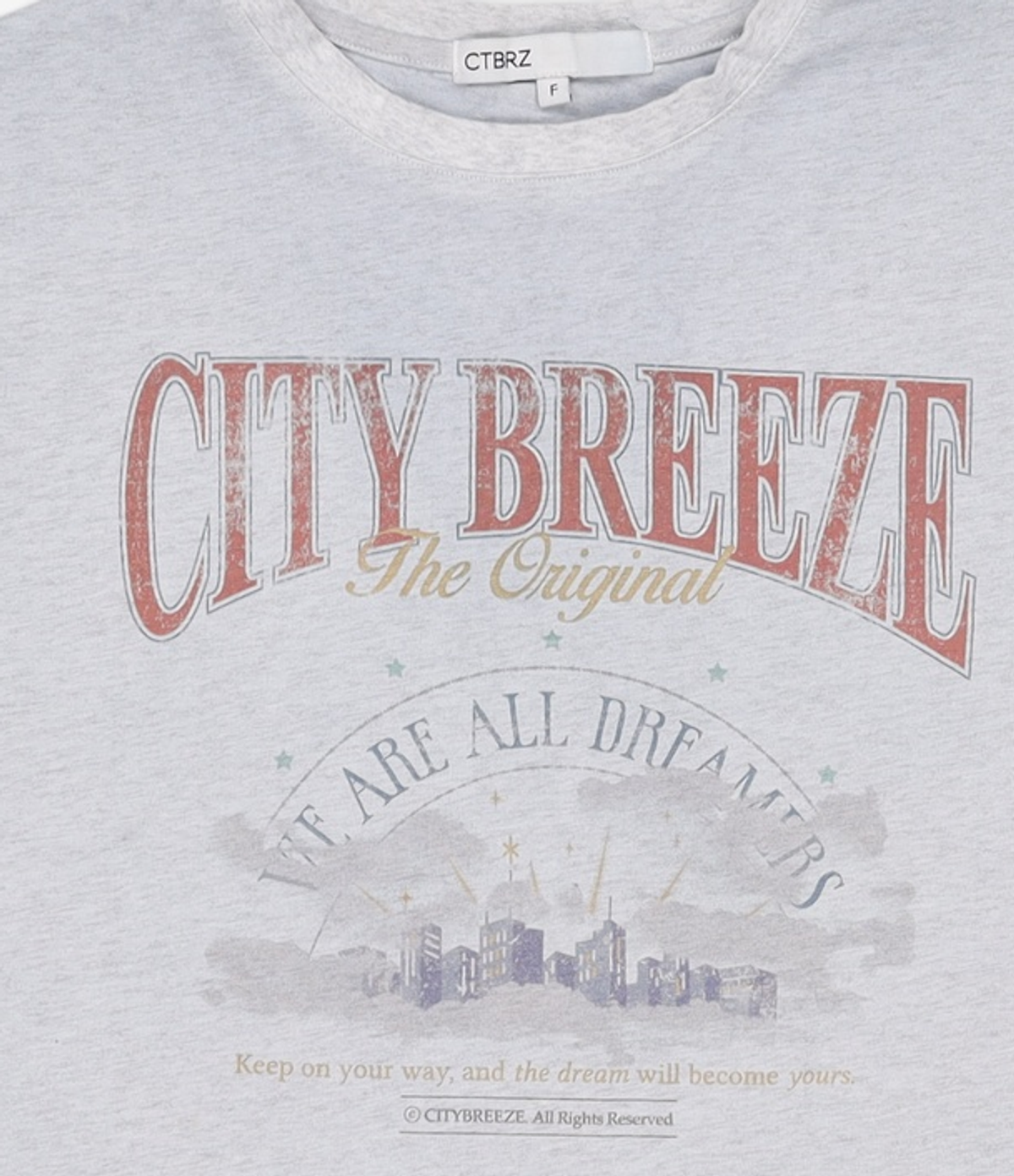 시티브리즈(CITYBREEZE) 반소매 티셔츠 FREE