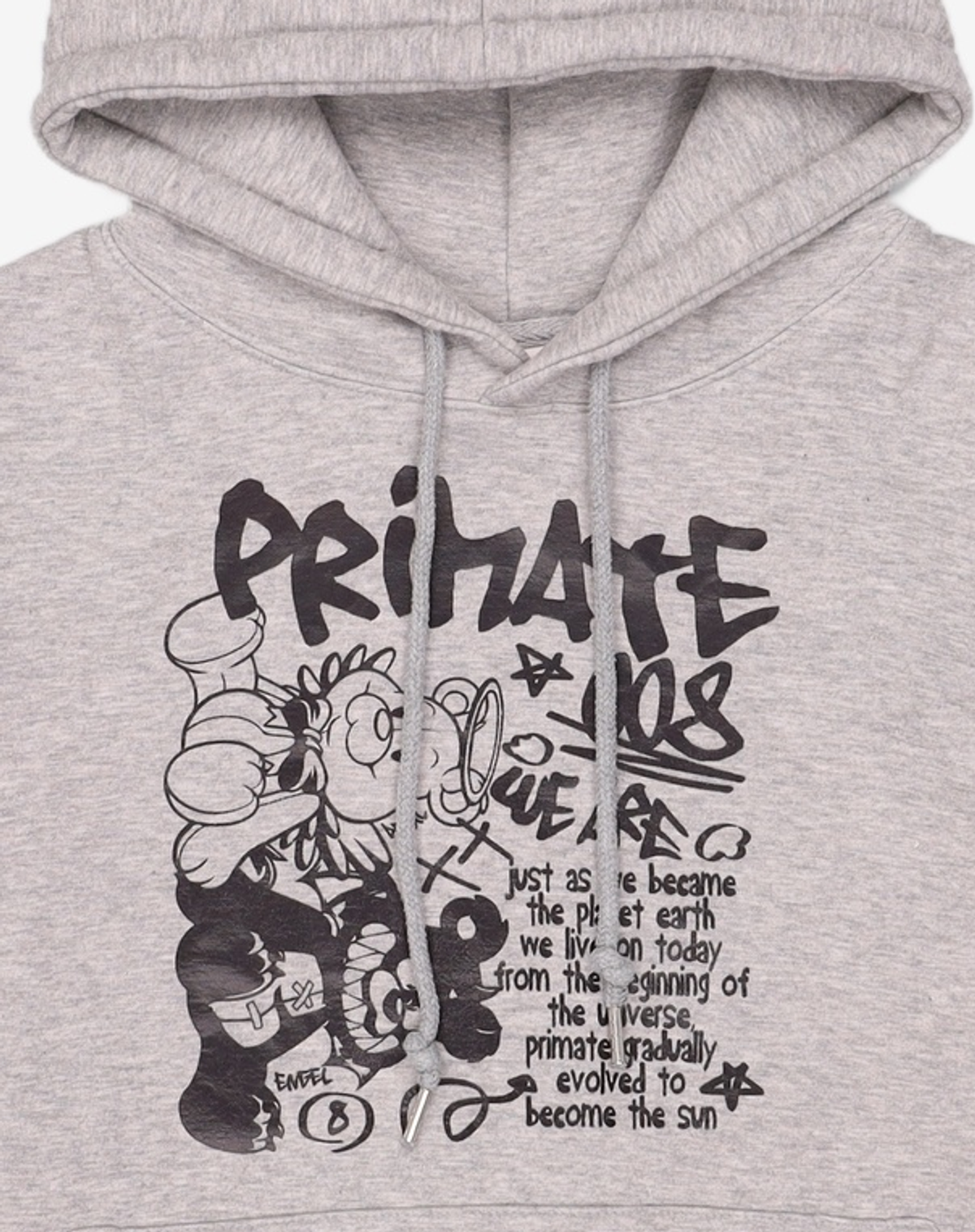 프라임에이트(PRIMATE) 후드 티셔츠 S