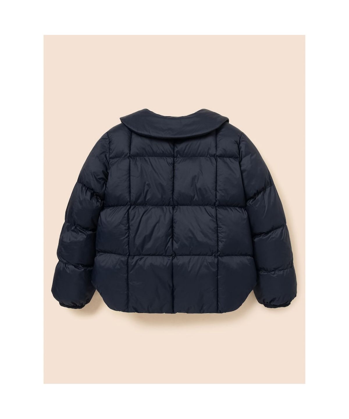 빈폴 키즈(BEANPOLE KIDS) 여아 클래식 칼라넥 볼패딩  네이비 (BI6938G05R)