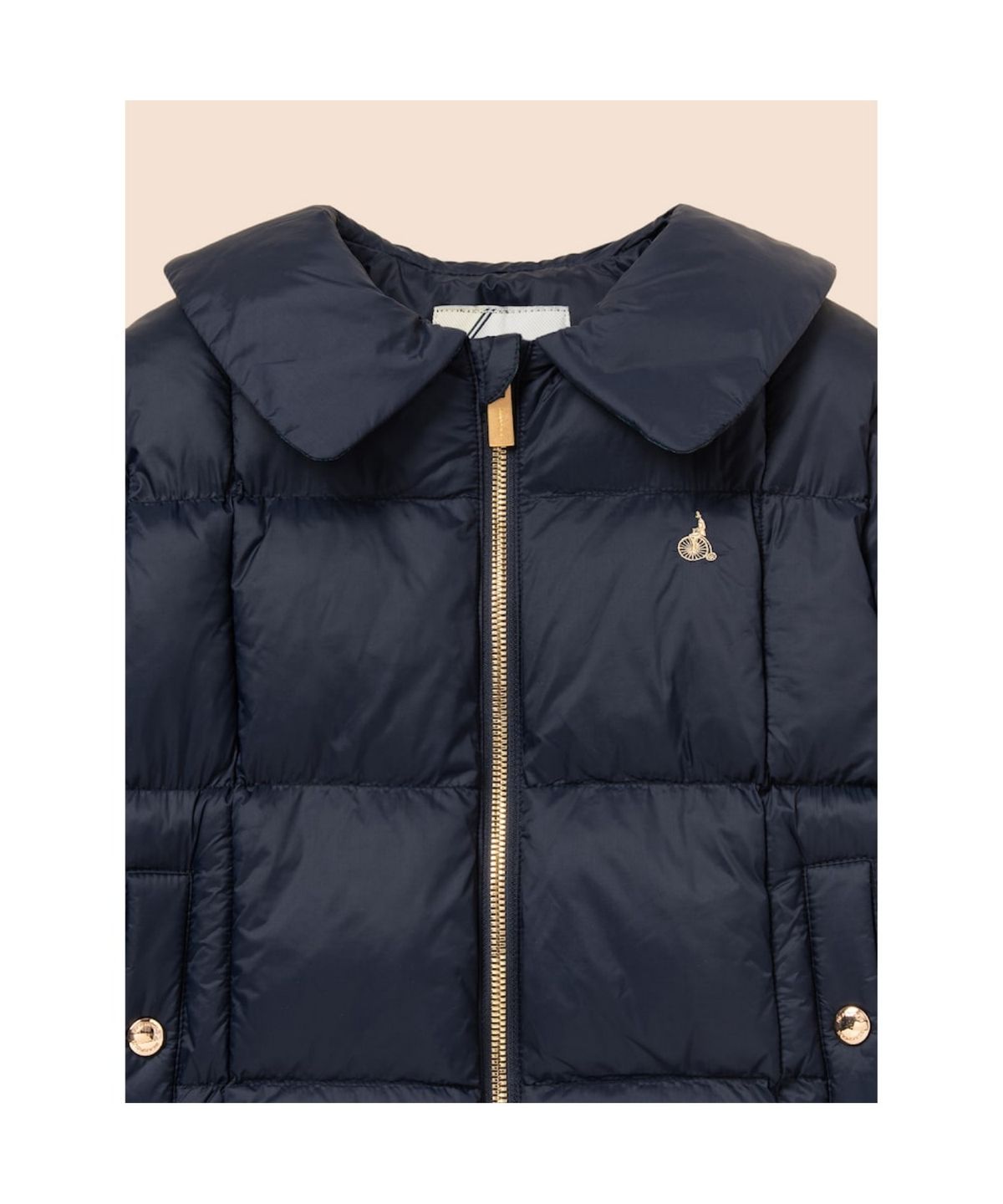 빈폴 키즈(BEANPOLE KIDS) 여아 클래식 칼라넥 볼패딩  네이비 (BI6938G05R)