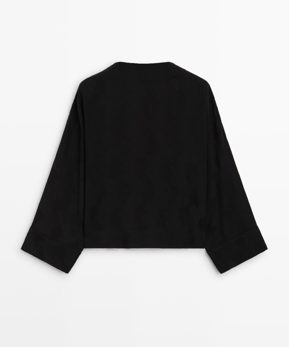 마시모두띠(MASSIMO DUTTI) 자카드 디테일 쇼트 재킷