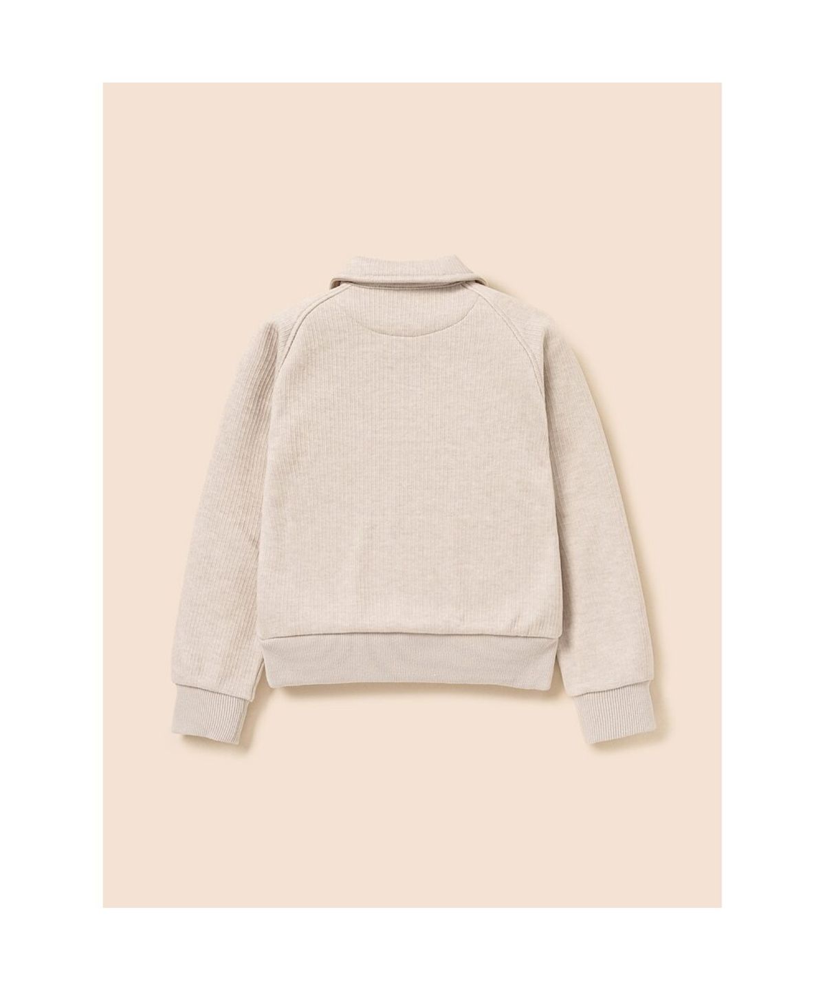 빈폴 키즈(BEANPOLE KIDS) 여아 저지 기모 코듀로이 넥 칼라 스웻셔츠  베이지 (BI6941G04A)