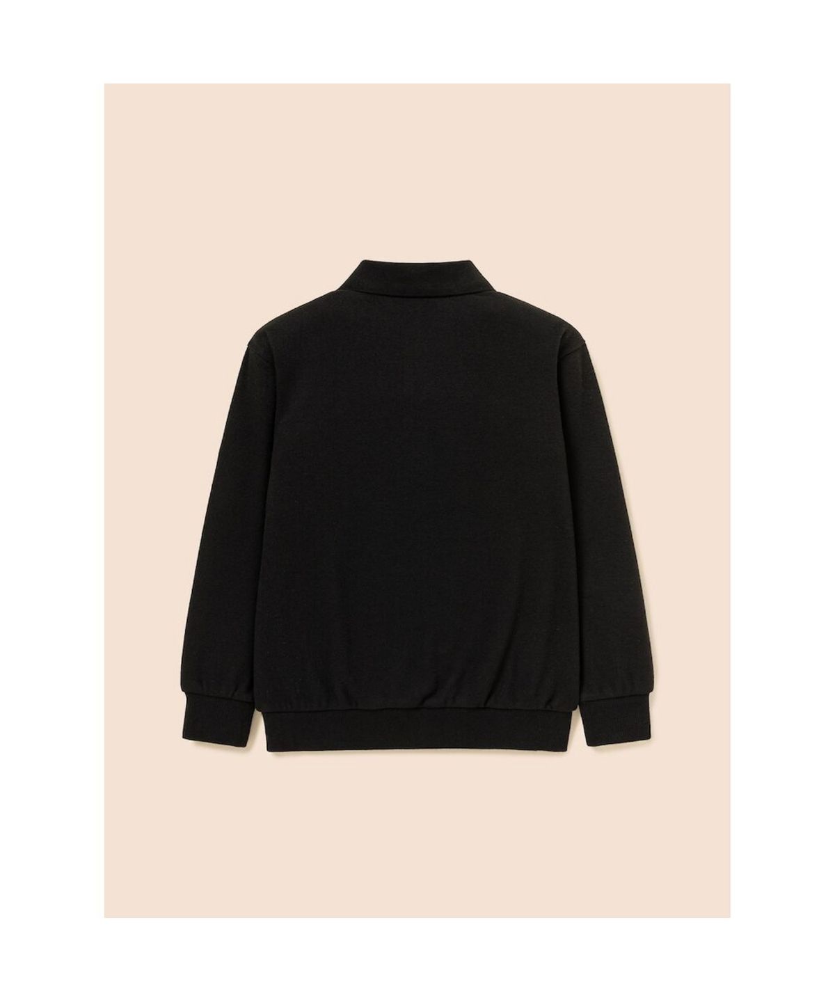 빈폴 키즈(BEANPOLE KIDS) [Essential] Daily soft 칼라넥 티셔츠  블랙 (BI6941UE45)