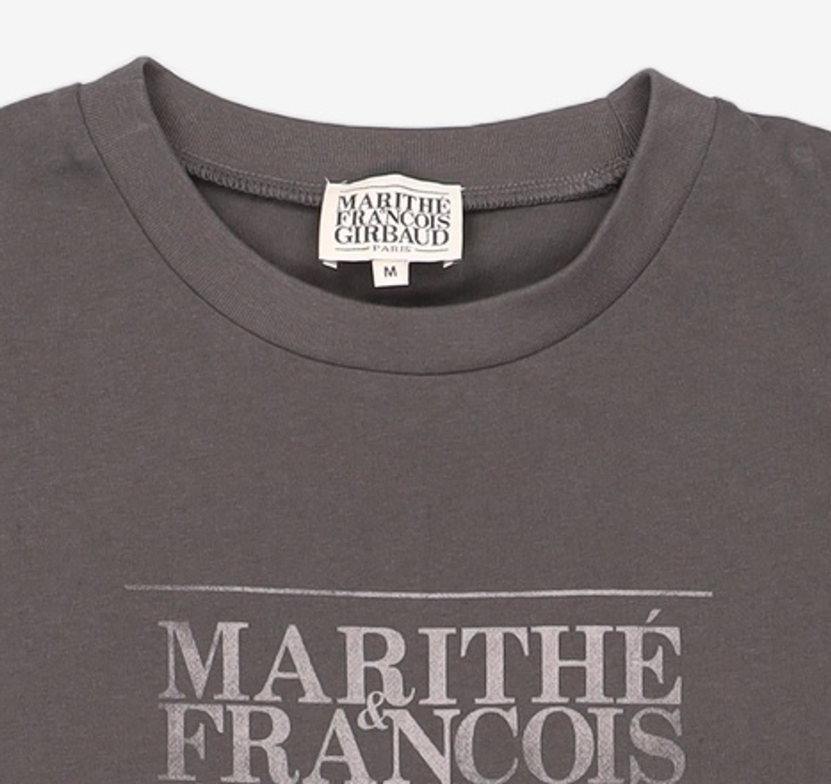 마리떼 프랑소와 저버(MARITHÉ + FRANҪOIS GIRBAUD) CLASSIC LOGO STAMP TEE M