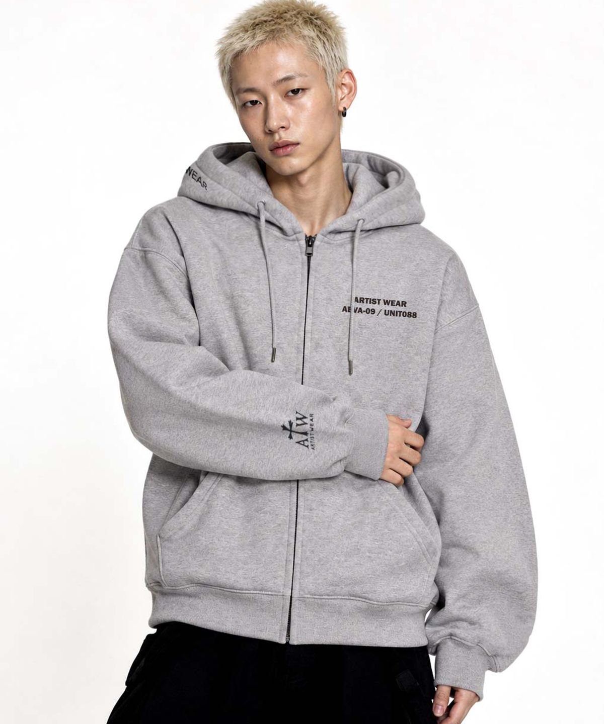 아티스트웨어(ARTISTWEAR) 파이널폼 후드집업 -2COLOR
