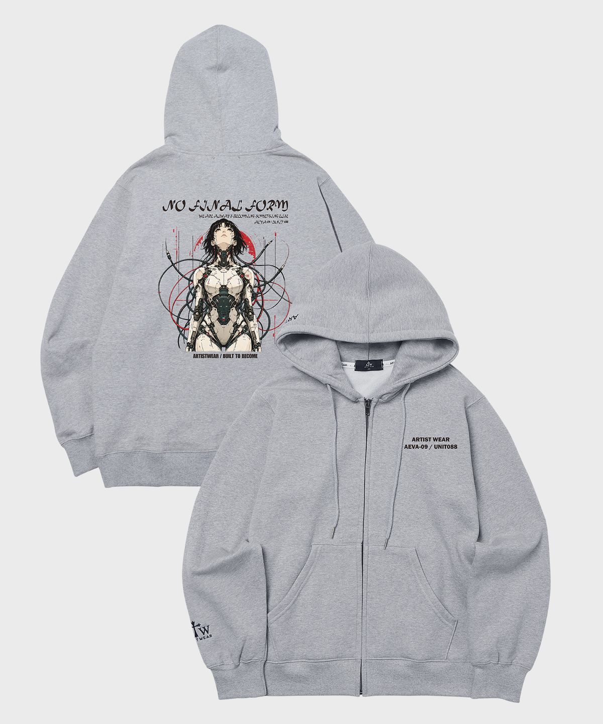 아티스트웨어(ARTISTWEAR) 파이널폼 후드집업 -2COLOR