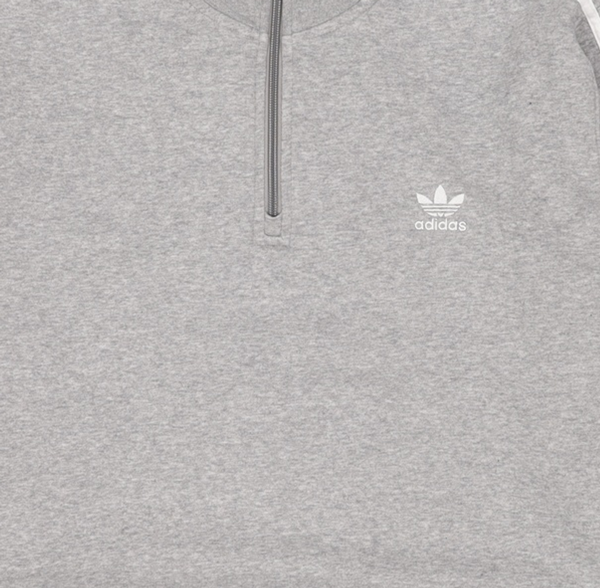 아디다스(ADIDAS) 3S 하프집 스웨트셔츠 - 그레이 / IL2497 XXL