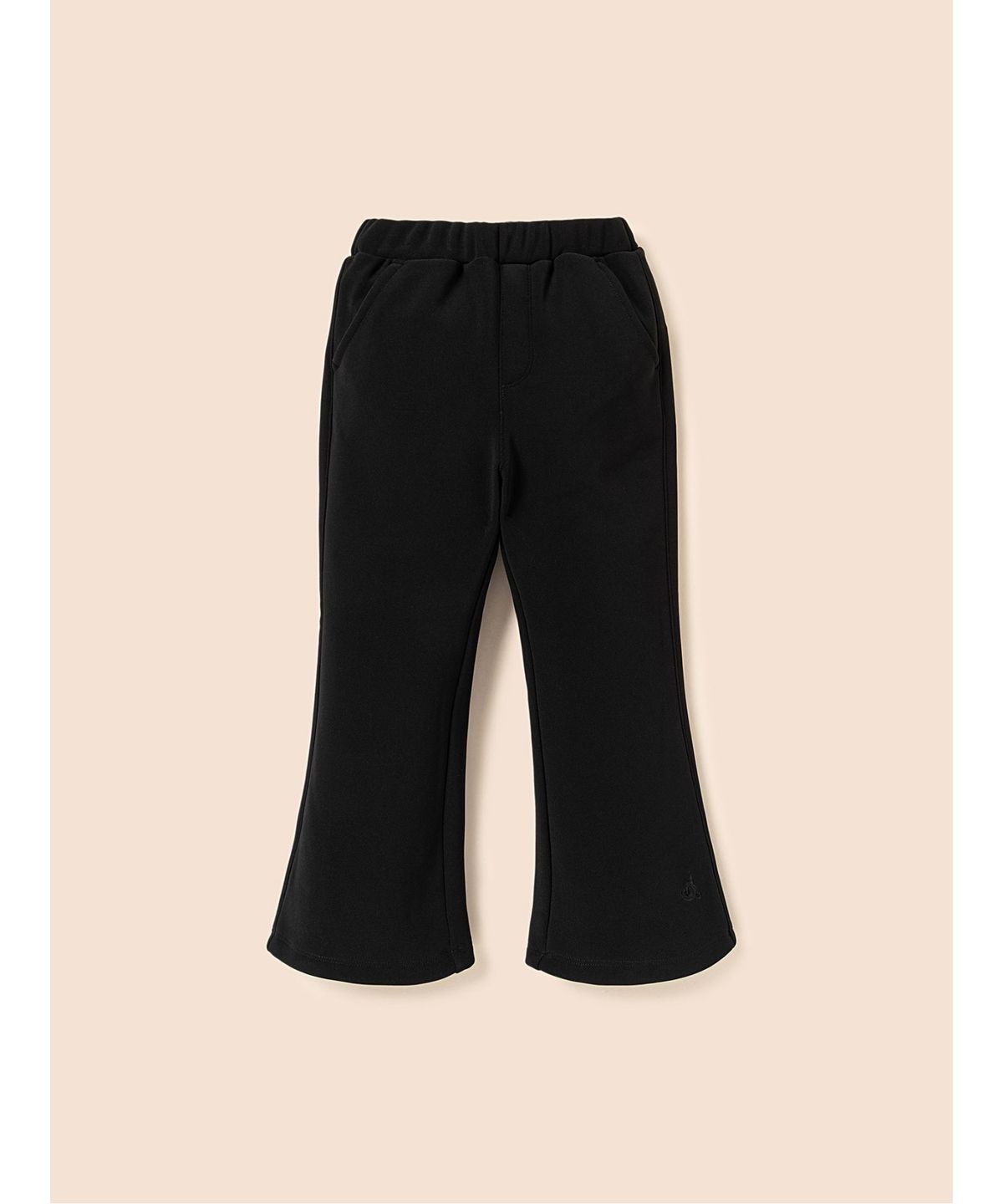 빈폴 키즈(BEANPOLE KIDS) 여아 폴리 기모 부츠컷 팬츠  블랙 (BI6X21G015)
