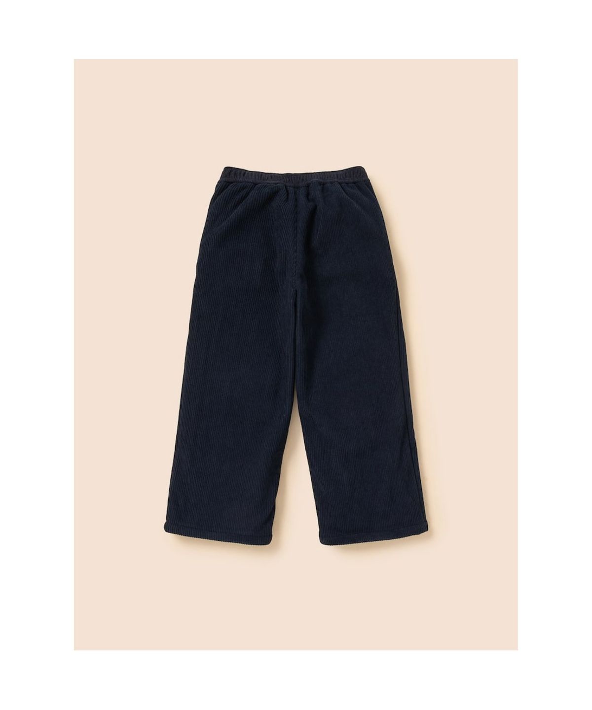 빈폴 키즈(BEANPOLE KIDS) 인조 밍크 본딩 코듀로이 세미 와이드 팬츠  네이비 (BI6X21U01R)