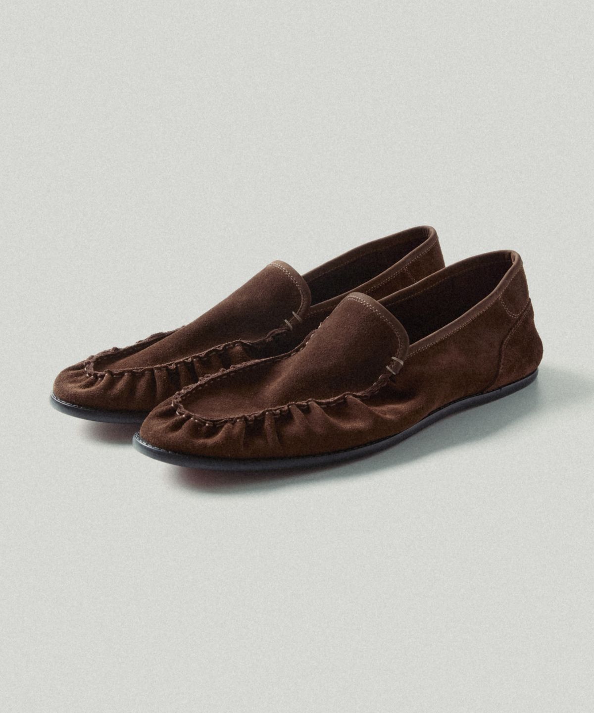 모노리스(MONOLESS) [브로큰엄브렐라X모노리스] LAD LOAFER (CIGAR BROWN)