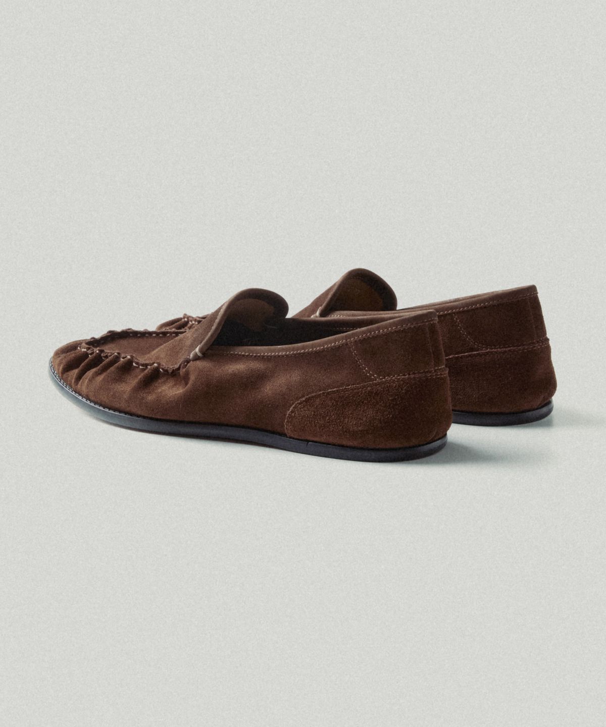 모노리스(MONOLESS) [브로큰엄브렐라X모노리스] LAD LOAFER (CIGAR BROWN)