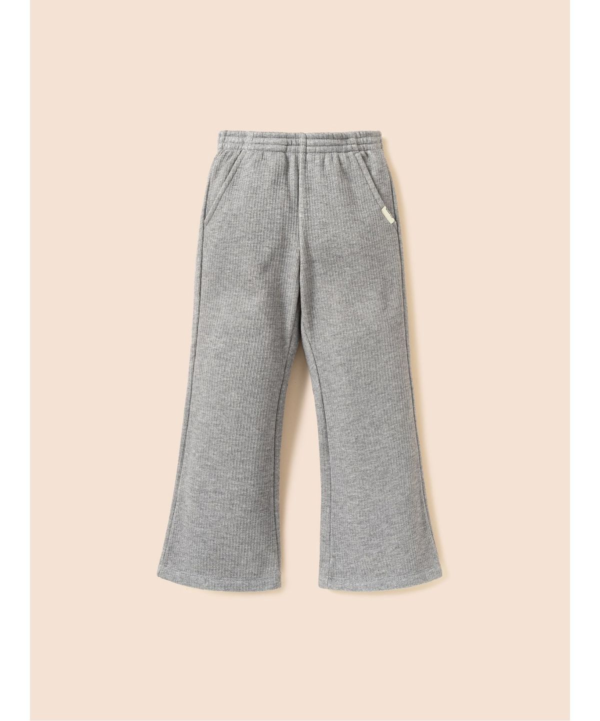 빈폴 키즈(BEANPOLE KIDS) 여아 저지 기모 코듀로이 부츠컷 팬츠  그레이 (BI6X21G033)