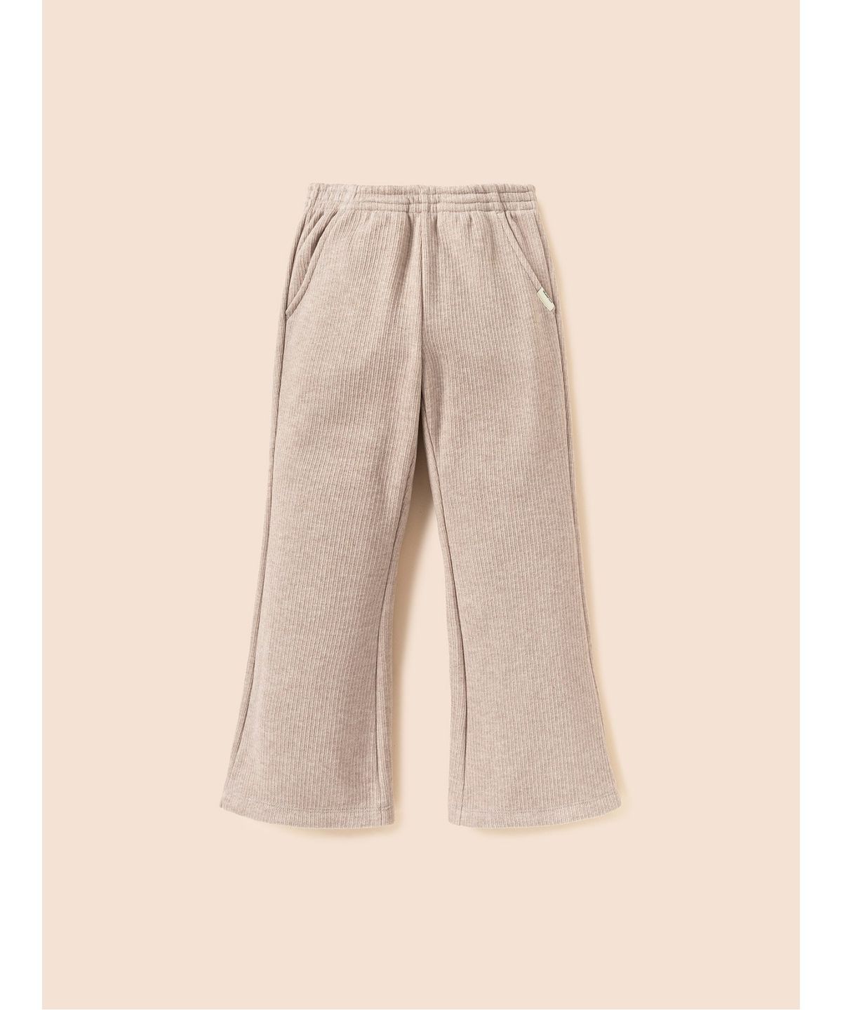 빈폴 키즈(BEANPOLE KIDS) 여아 저지 기모 코듀로이 부츠컷 팬츠  베이지 (BI6X21G03A)