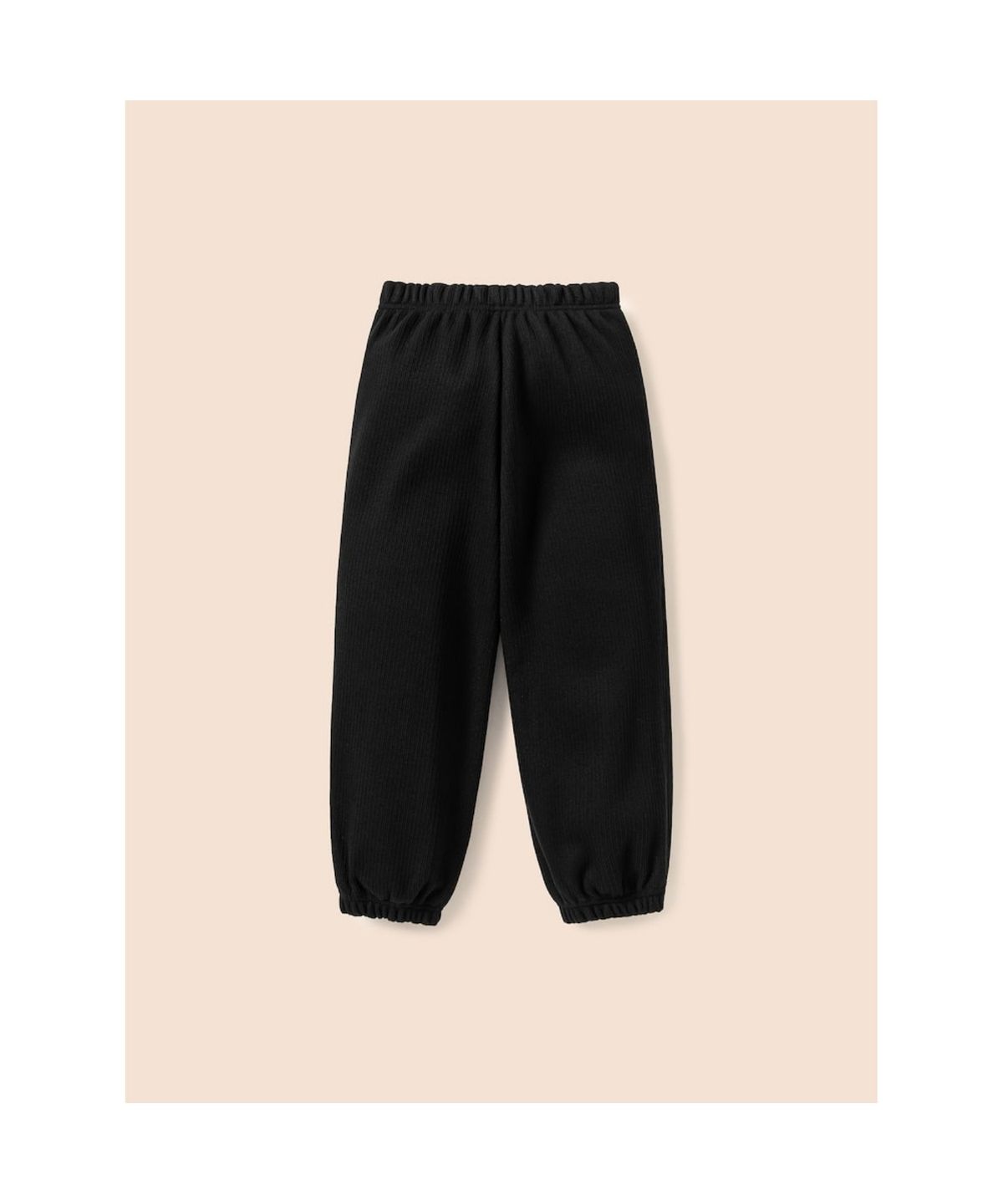 빈폴 키즈(BEANPOLE KIDS) 저지 기모 코듀로이 조거 팬츠  블랙 (BI6X21U045)