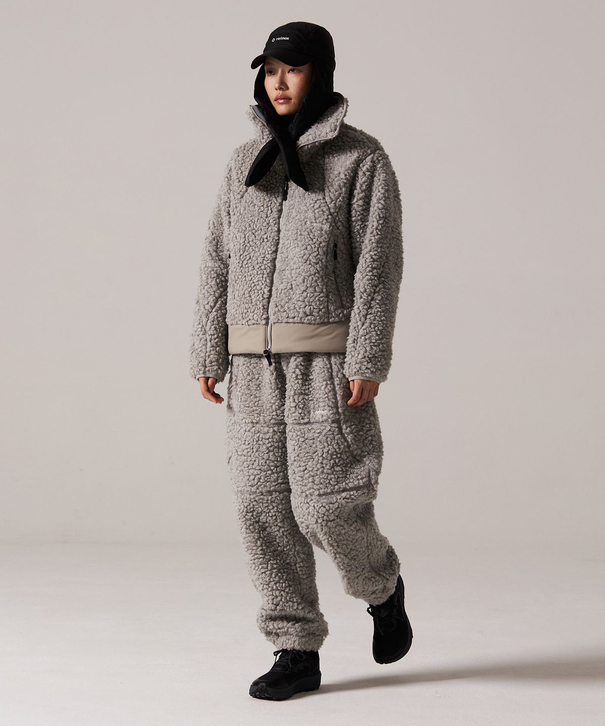헬리녹스 웨어(HELINOX WEAR) 이클립스 울 플리스 자켓_Melange Gray