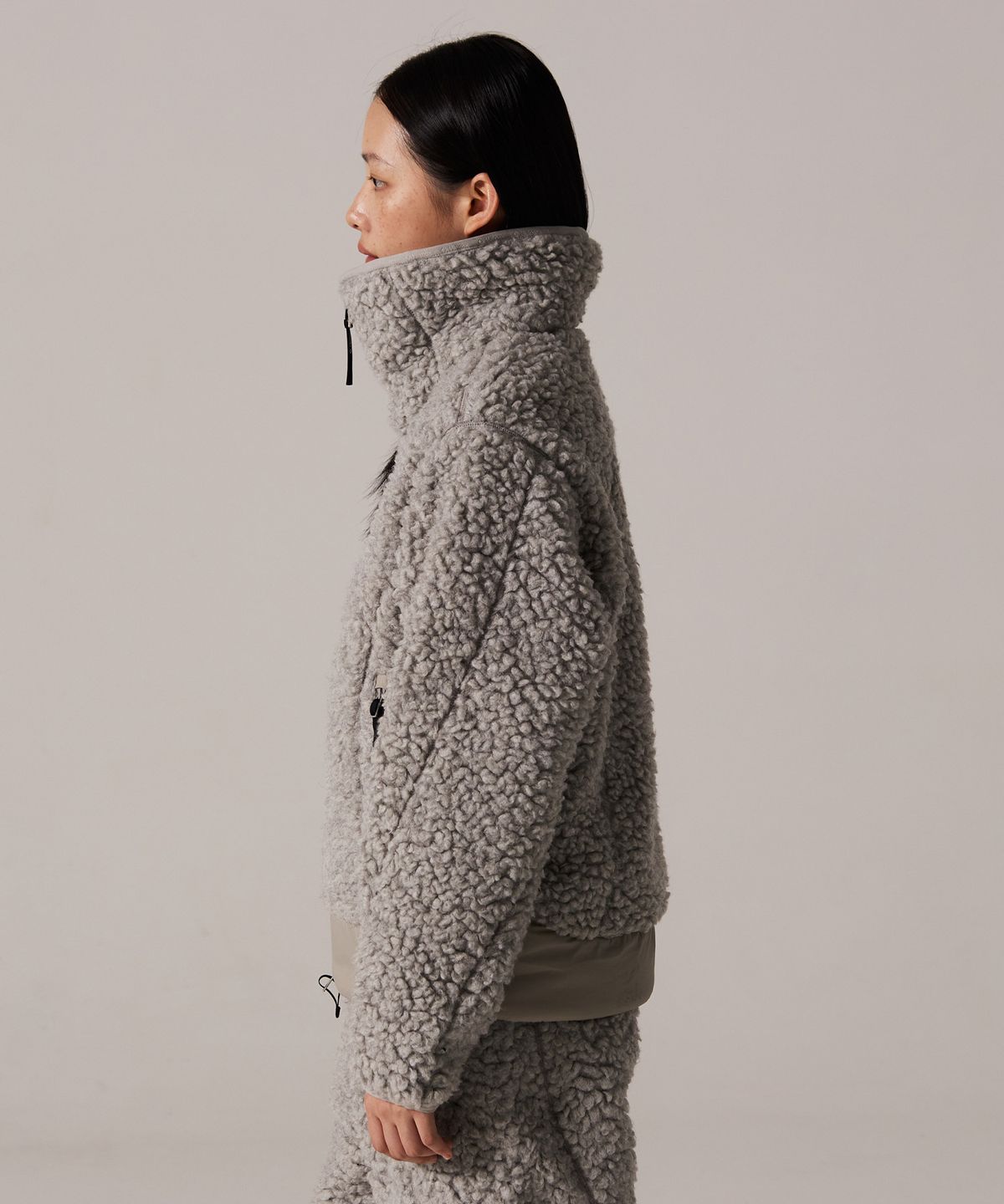 헬리녹스 웨어(HELINOX WEAR) 이클립스 울 플리스 자켓_Melange Gray