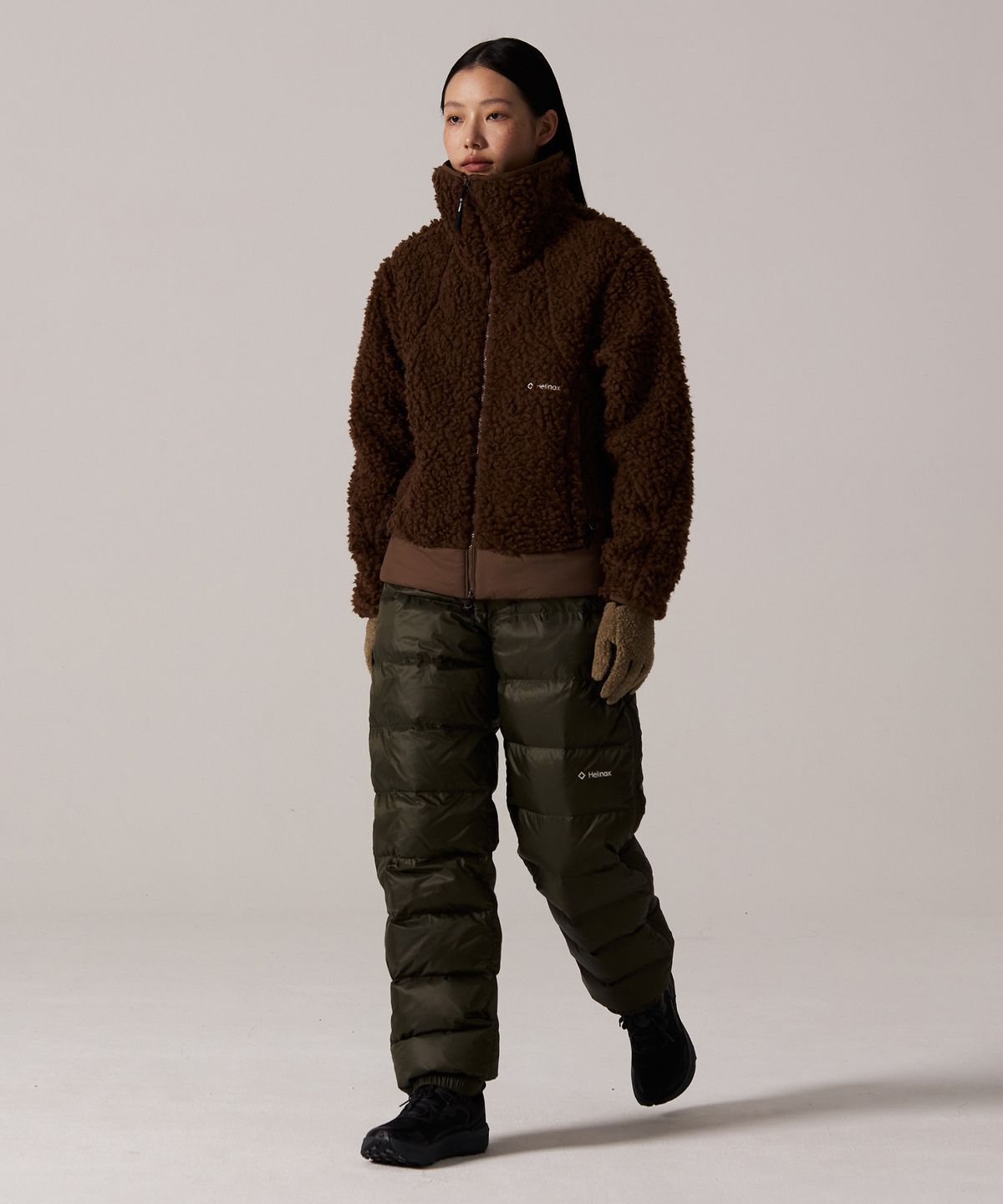 헬리녹스 웨어(HELINOX WEAR) 이클립스 울 플리스 자켓_Brown