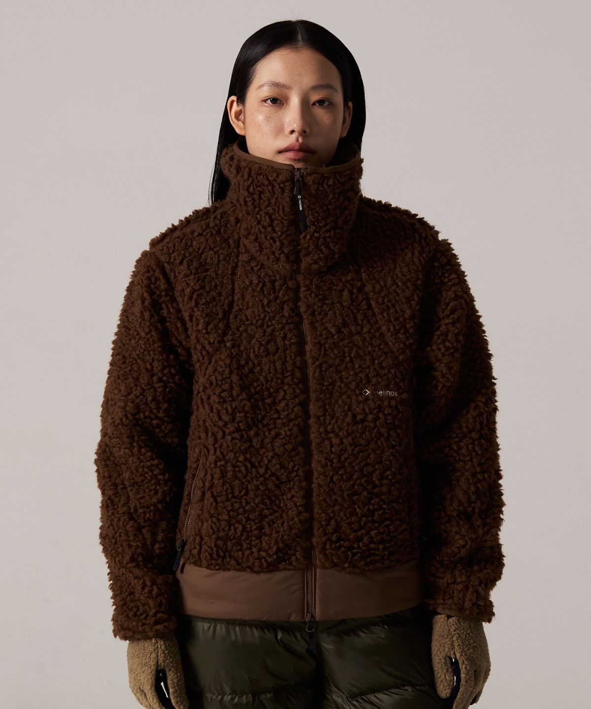 헬리녹스 웨어(HELINOX WEAR) 이클립스 울 플리스 자켓_Brown
