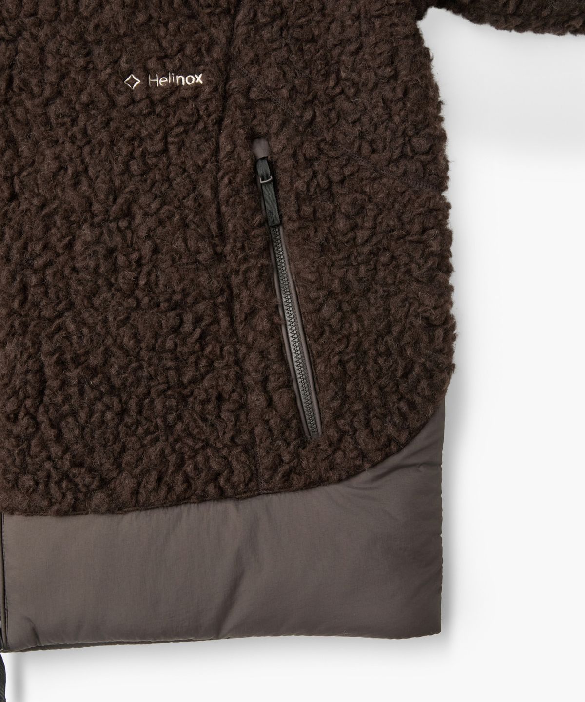 헬리녹스 웨어(HELINOX WEAR) 이클립스 울 플리스 자켓_Dark Brown