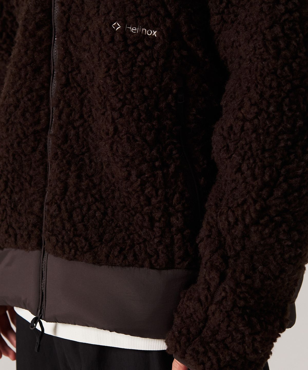 헬리녹스 웨어(HELINOX WEAR) 이클립스 울 플리스 자켓_Dark Brown