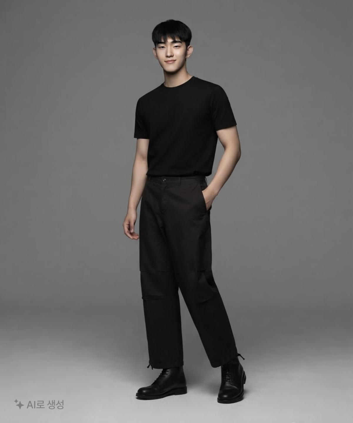 무신사 스탠다드(MUSINSA STANDARD) 코튼 파라슈트 팬츠 36