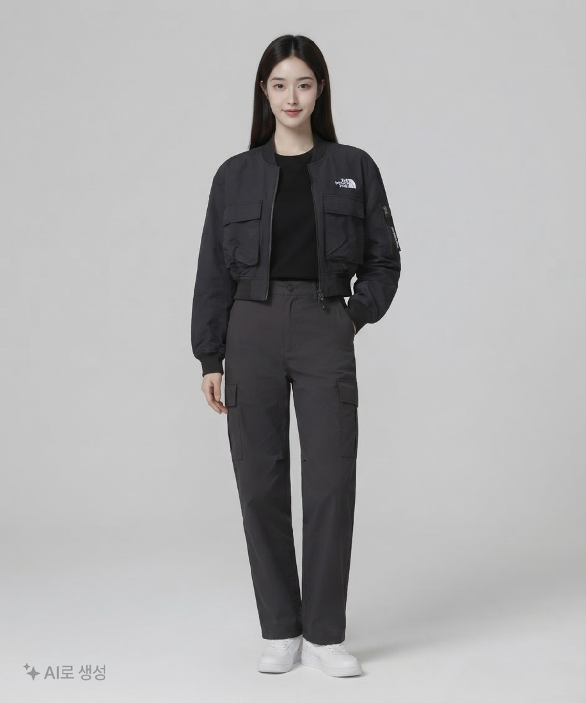 노스페이스(THE NORTH FACE) NJ3NP80J 화이트라벨 여성 닐튼 히트 봄버 90