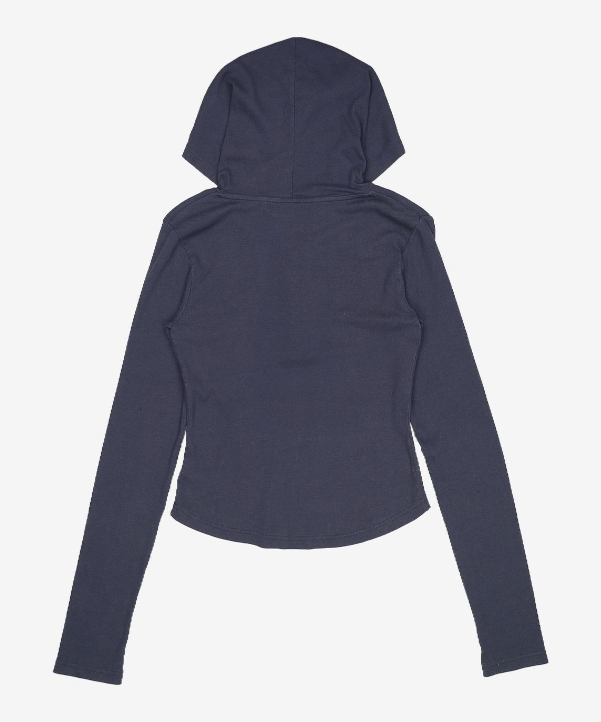 글로니(GLOWNY) G FINE BUTTON HOODIE (NAVY) L