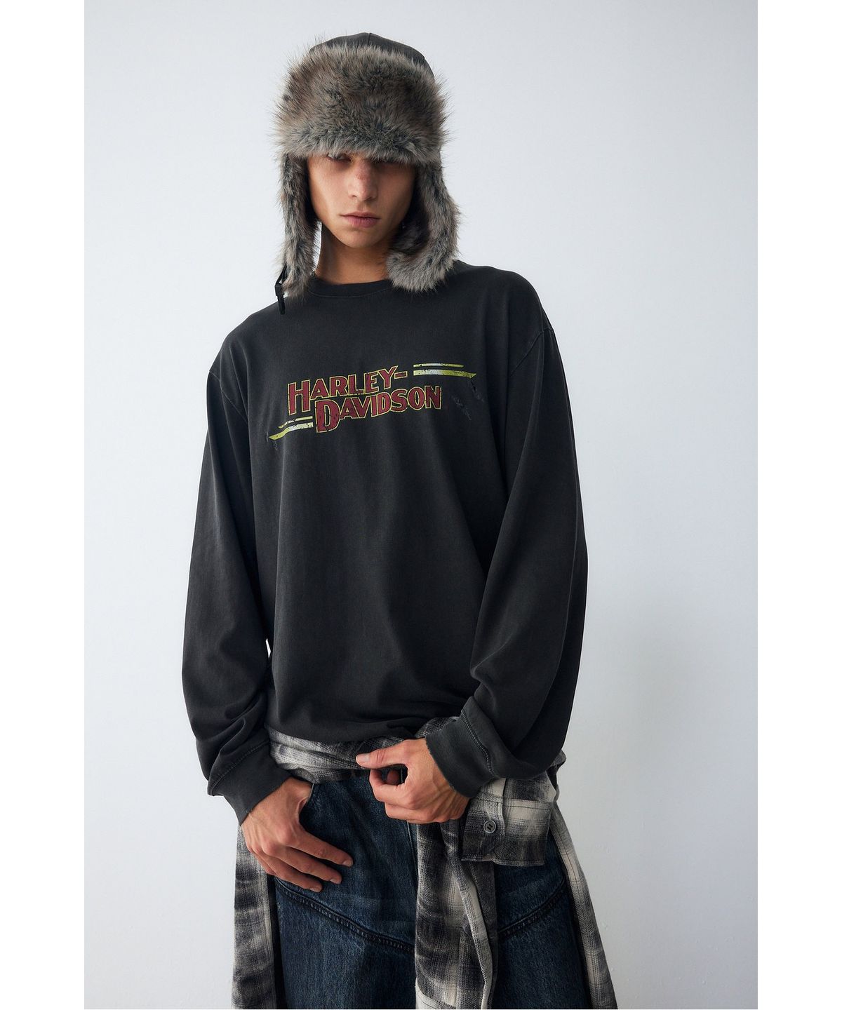 할리데이비슨 컬렉션스®(HARLEY-DAVIDSON COLLECTIONS®) 할리 퍼 트루퍼 캡 블랙 HH16381008