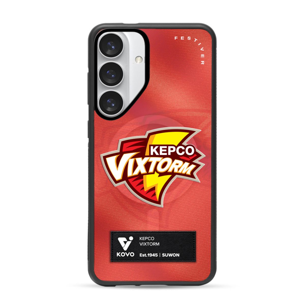 페스티버(FESTIVER) KOVO 한국전력 VIXTORM 라벨 갤럭시 S시리즈 맥세이프 이지 커버 케이스