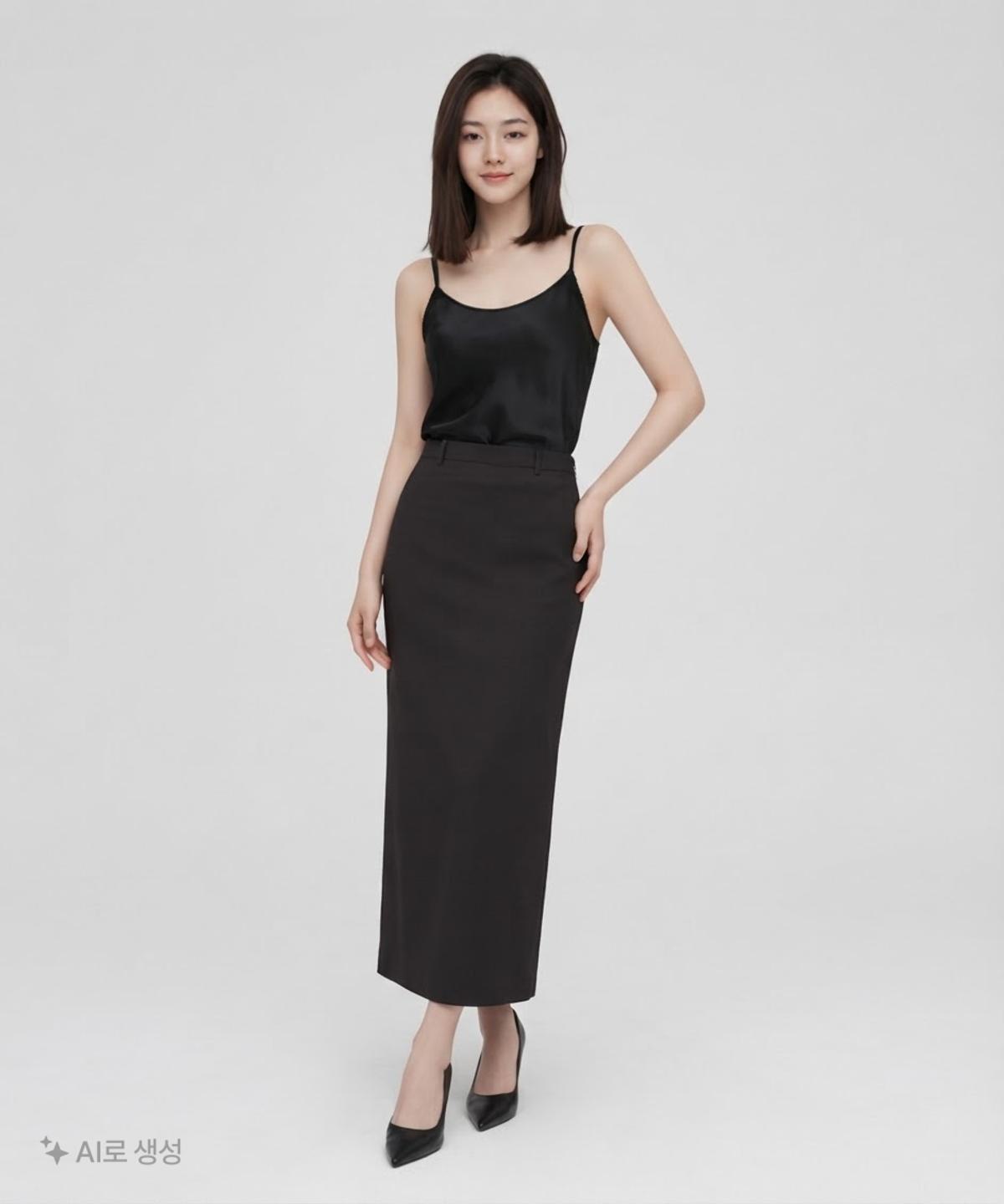 무신사 스탠다드(MUSINSA STANDARD) 롱스커트 L