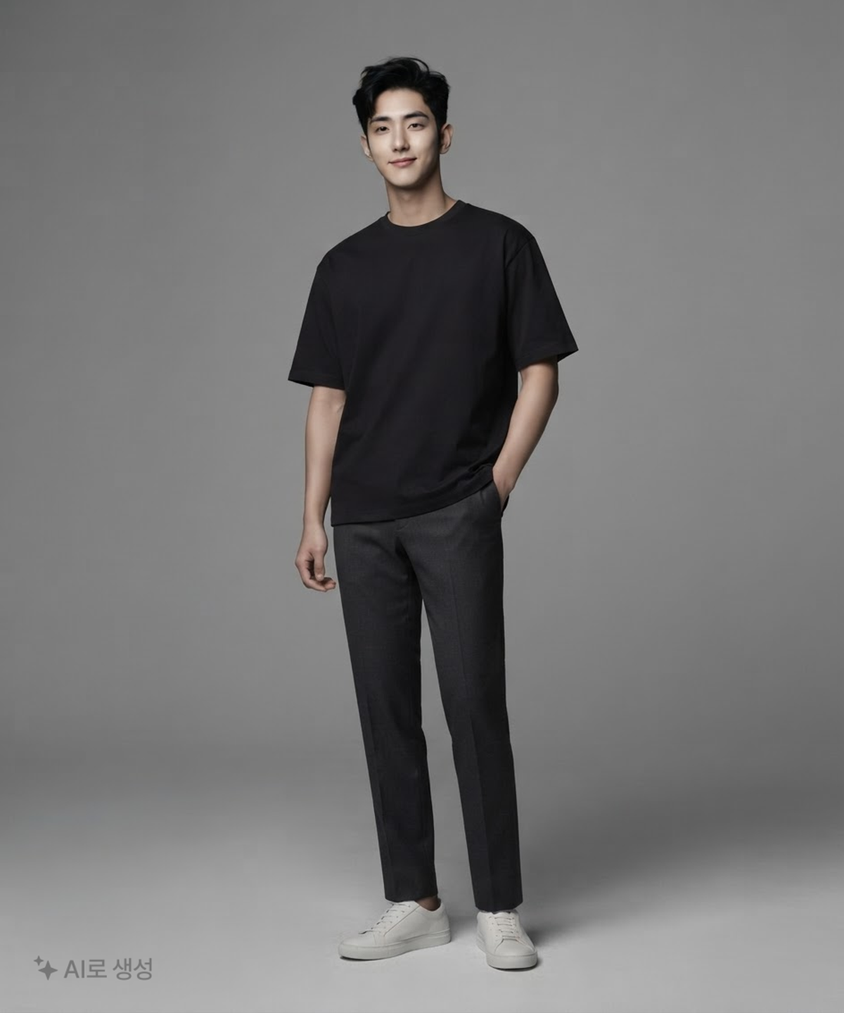 무신사 스탠다드(MUSINSA STANDARD) 헤비웨이트 릴렉스드 크루 넥 티셔츠 XXL