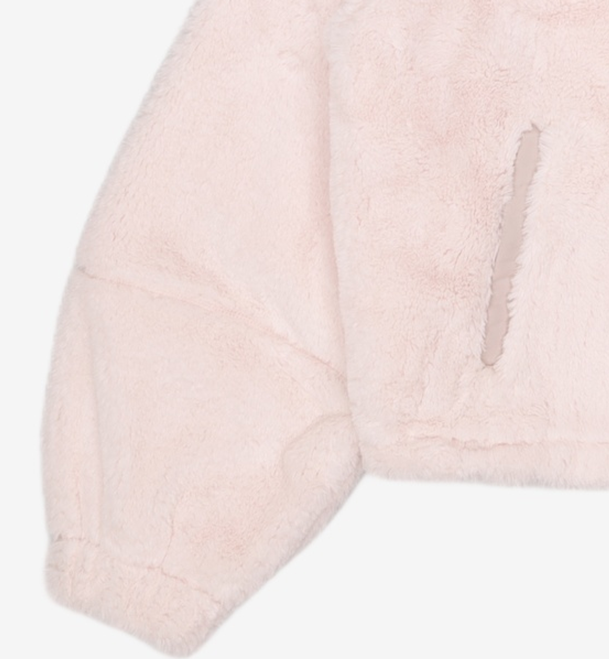 노스페이스(THE NORTH FACE) NJ4FP80N 화이트라벨 여성 퍼피 플리스 자켓_PALE PEACH 85