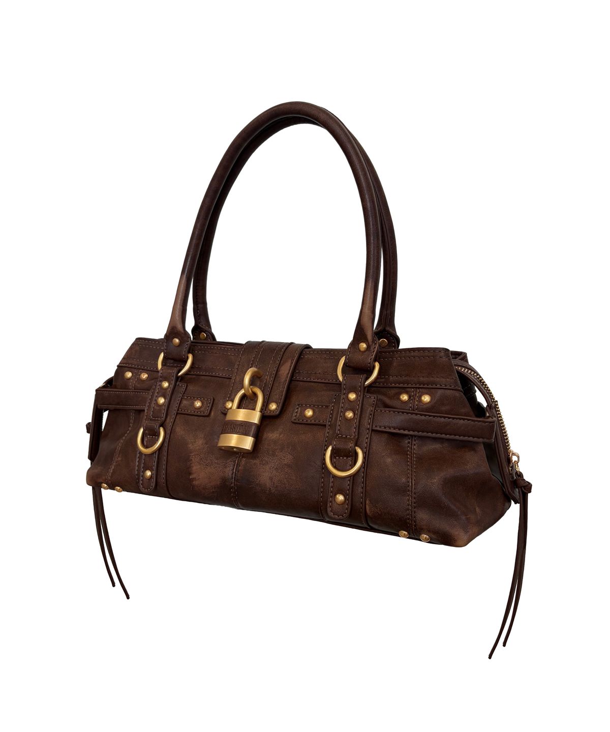 파시온(PASION) 보니 빈티지 버클 백_빈티지 브라운 Bonnie Vintage Buckle Bag_Vintage Brown