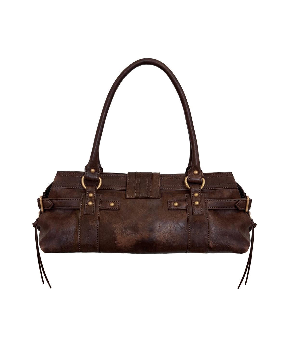 파시온(PASION) 보니 빈티지 버클 백_빈티지 브라운 Bonnie Vintage Buckle Bag_Vintage Brown
