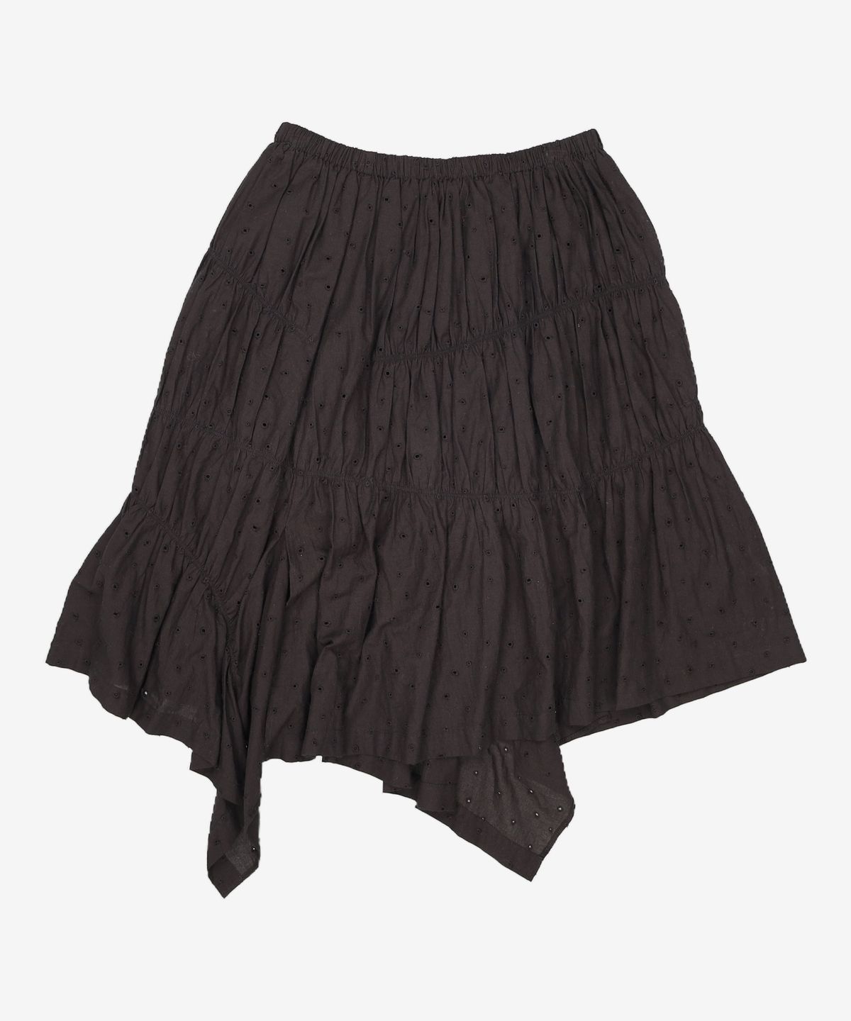앙개(ANGGAE) Punching Balloon Skirt  Black S