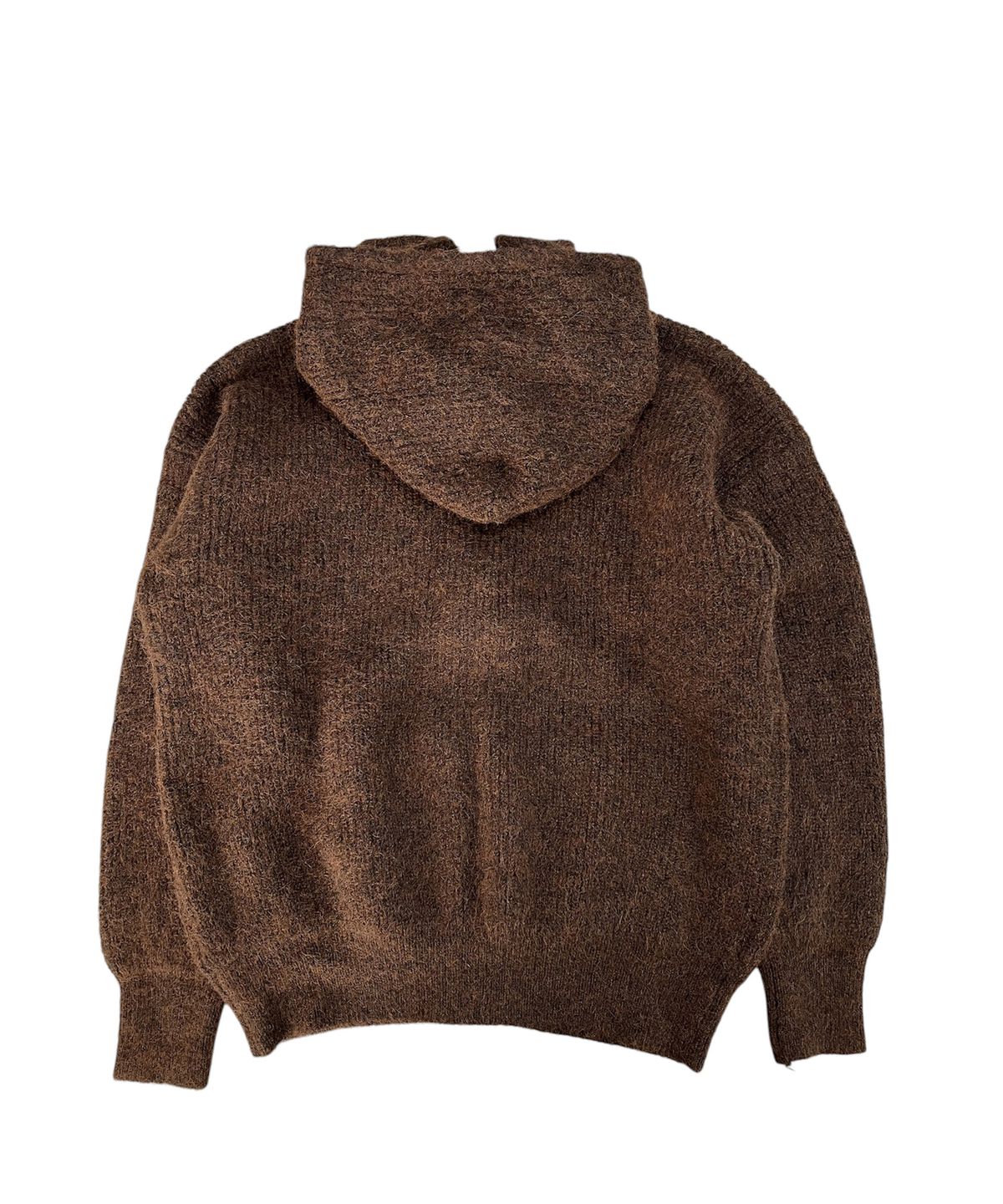 스케이터락(SK8ER ROCK) Fuzzy Patch Kint Zip Hoodie (brown)